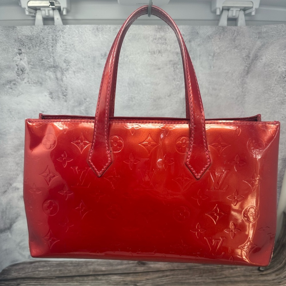 Louis Vuitton Vernis Patent Leather Wilshire PM EUC - Picture 2 of 16